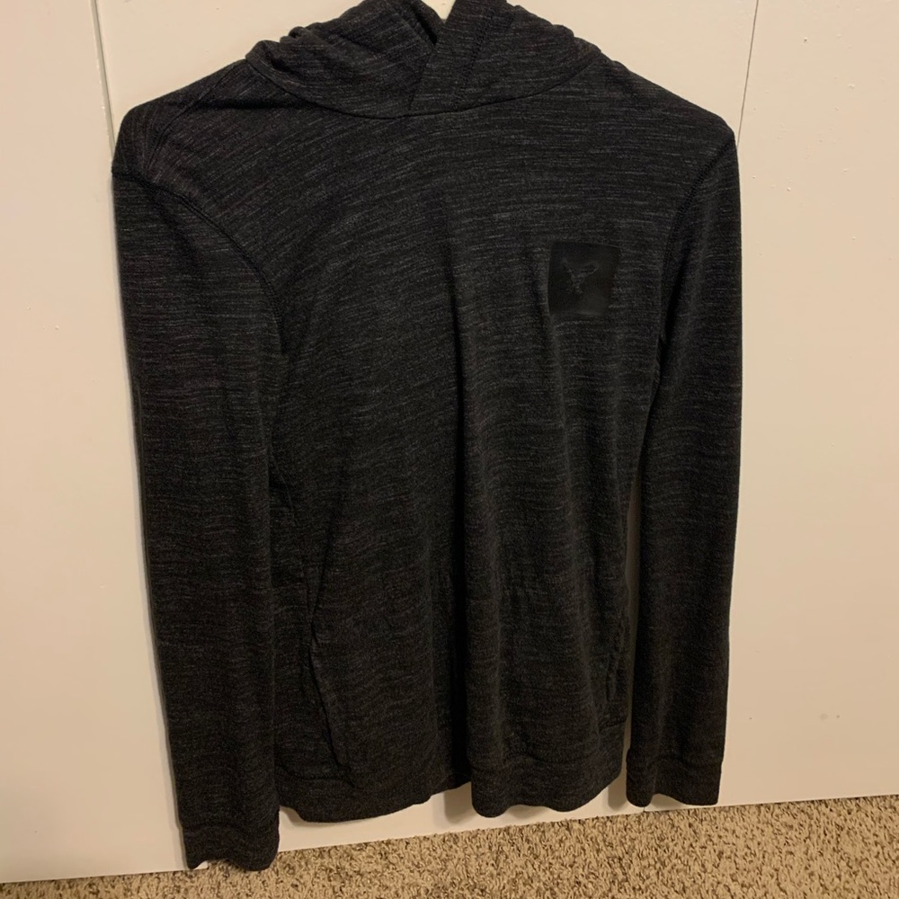 American Eagle Black Thin Hoodie